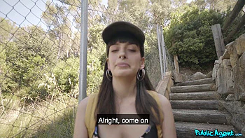 Spanish Babe Removes for Cock