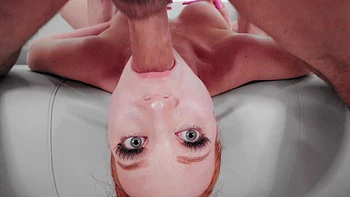 John Strong and Madison Morgan in hot pov action with ball licking