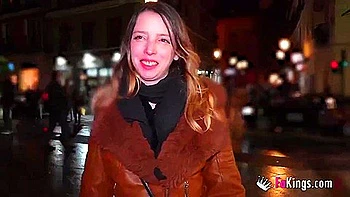 Special Birthday For A Blonde Babe: Melanie And 3 Dudes!