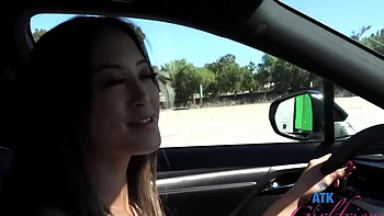 Alexia Anders moans while getting pleasured - Foot fetish video