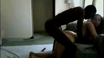 Redbone gets pounded by boyfriend: Blowjob, Doggy  Big Tits Porn