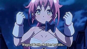 The monsters fondle her big breasts, thrust into her, and then she awakens and defeats them with creampies.