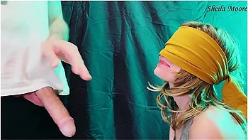 Ice Cream Taste Game. My Stepsister Swallows My Cum- Sheila Moore