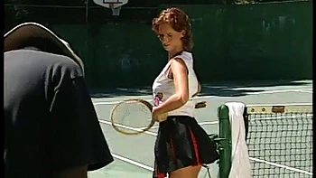 Sexy chick with perfect body is getting plowed outdoors