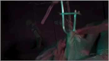 Shibari Hook Suspension - Tattoo Couple Bondage In The Air