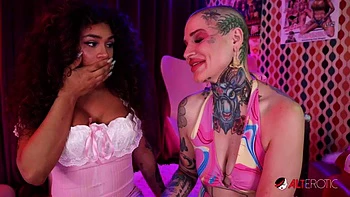 Award Winning Tran Superstar Eva Maxim Fucks Titi Ramone To A Huge Climax