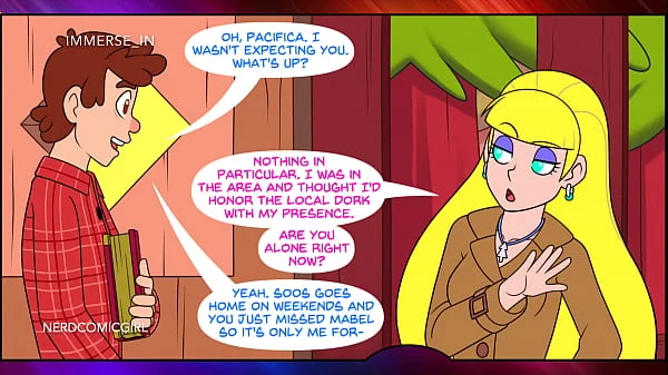 Gravity Falls Parody Cartoon Porn (Part 1): Pussy Licking and Cowgirl Dick Riding