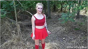 Nymphomaniac Got Caught, Stranger Gives Her A Double Load Of Cum. Anal Creampie, Atm Facial