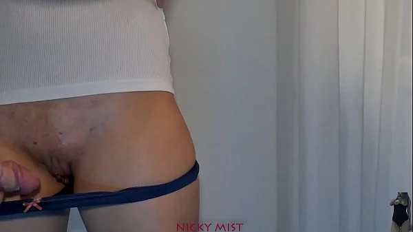 cumming in my panties and pull up wear for today