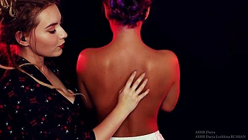 ASMR back tickling: Fansly, Milf  Asian Porn