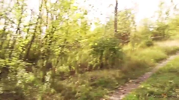 Fucker Captures His New Blonde Booty Call In The Woods