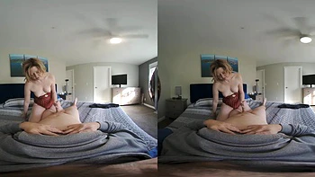 Stepsister Sex Bet - Can She Make Stepbro Cum?