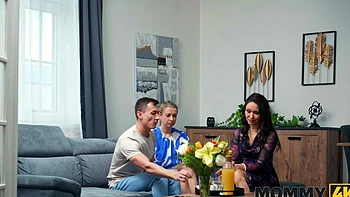 Brunette Charlie Dean enjoys sex with a gorgeous milf