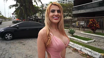 Lola Morango, Beautiful 22 Years Brazilian Blonde Picked Up At