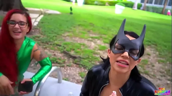 Best friends have a threesome after Halloween Party