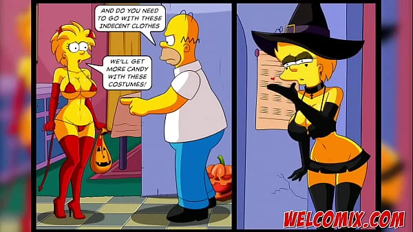 Halloween night with sex - The Simptoons