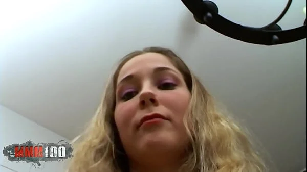 First scene with the fat French slut Calia offering her big ass