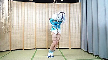 Gura Cosplay Bondage