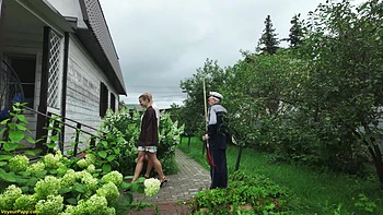 Horny Old Man Licking My Skinny Girlfriend