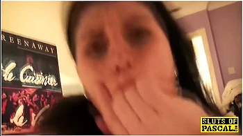 Cumswallowing Sub Gets Hands And Legs Bound