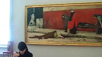 Hot amateur couple entertains