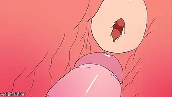 Bakugo fucks Uraraka Ochaco while he grabs her tits and then cums inside her