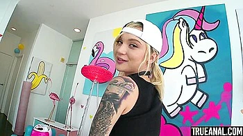 Blonde Anal Queen Dakota Skye Gets Stuffed And Creampied By Mike