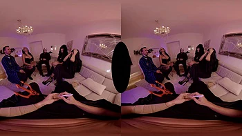 Halloween Party Goes All Wild And Nasty - Collab with Kinky girls