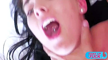 Hot Brunette Takes Cock In Every Hole In Epic Gangbang