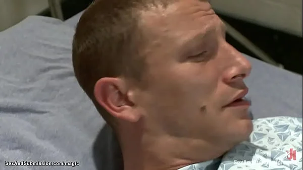 Overpowered nurse bound and fucked