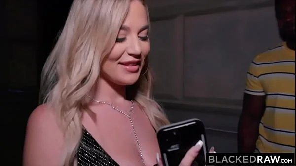 BLACKEDRAW Blonde bombshell Blake rides BBC like a pro