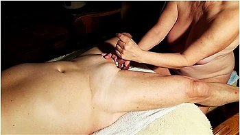 Old Stepdaddys Cock Gets Emptied By Milf Marres