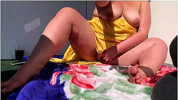 Milf With Big Ass: Sunny Day In Sweden, My Neighbors Were In The Yard While