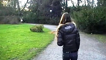 Best amateur sex while and after walk