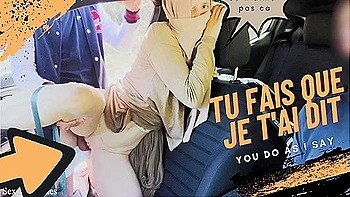 First Dogging In France. My Muslim Hijab Wifes First Fuck With A Stranger