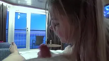 Cheating Wife Sucks Cock On A Cruise #CumSwallow