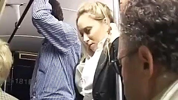 Aiden Starr bus groped by asian: Blowjob, Doggy  Cowgirl Porn