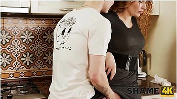 Amazing Bombshell Doesnt Care That Neighbor Is Innocent Boy With Tanya Foxxx