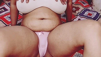 My Desi And Chubby Girlfriend Satisfying Me Tonight