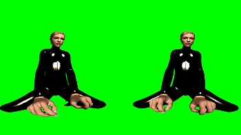 Mistress in Black Latex – POV Cowgirl (Passthrough)