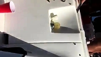 Fun With Friends on Boat Ride