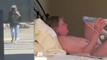 Porn Granny lives a double life