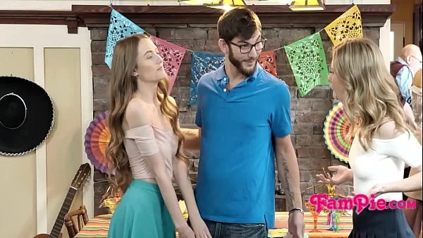 A StepFamily Celebrating Cinco De Mayo