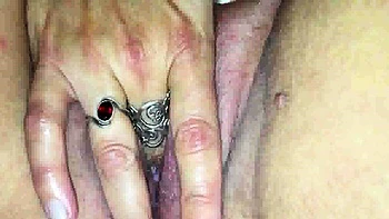 Creamy mature cunt devours sex toy