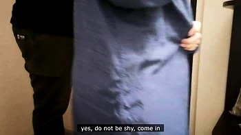 Anal Creampie with Neighbor's Cock - Cheating Girlfriend