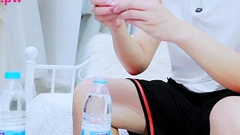 Japanese AV Model flaunting big boobs