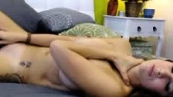 Sexy hottie Anetta Keys enjoys a solo toy masturbation