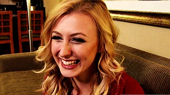 Blonde amateur milf does anal on pov camera 21