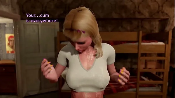 3d Shemale step Brother and step Sister and step Aunt have Animated Anal Sex