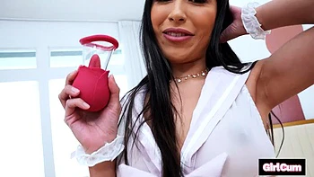 Latina Fuck Toy Gets Her Pumped Up Twat Filled With Cum by GIRLCUM: Porn